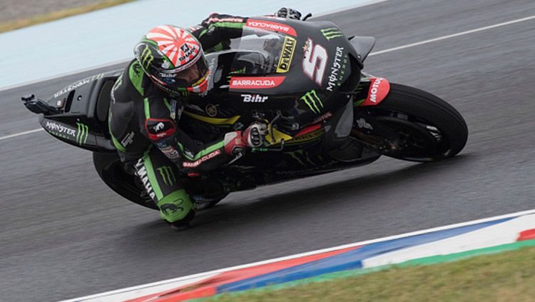 Johann Zarco saat berada di lintasan balap. Copyright: © INDOSPORT