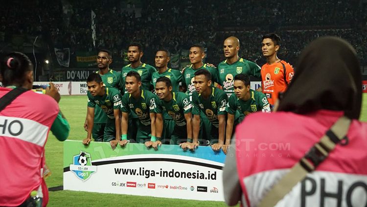 Skuat Persebaya Surabaya. Copyright: © Fitra Herdian/INDOSPORT