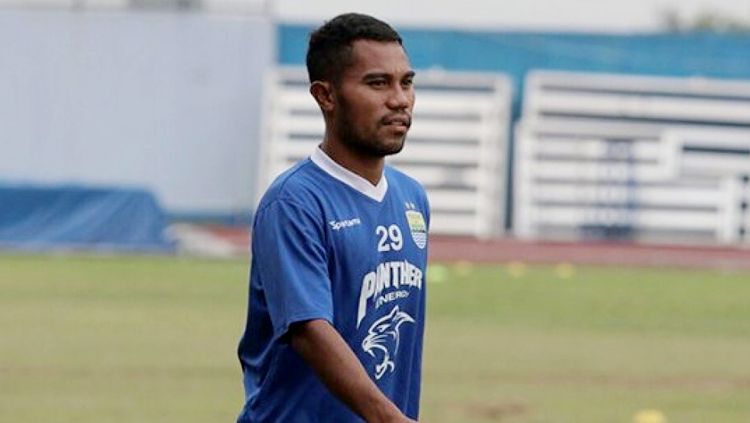 Bek kiri baru Persib Bandung, Ardi Idrus. Copyright: © Tribun Jabar