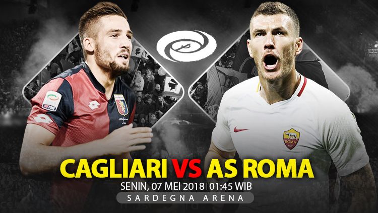 Prediksi Cagliari vs AS Roma. Copyright: © INDOSPORT