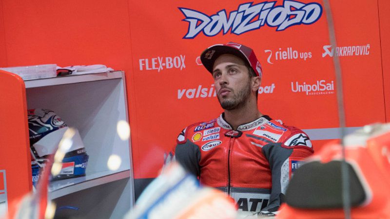Andrea Dovizioso, pembalap Tim Ducati. Copyright: © INDOSPORT