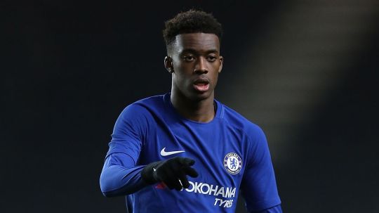 Callum Hudson-Odoi diperebutkan oleh klub-klub besar Eropa di kala usianya masih 17 tahun. Copyright: © skusports london