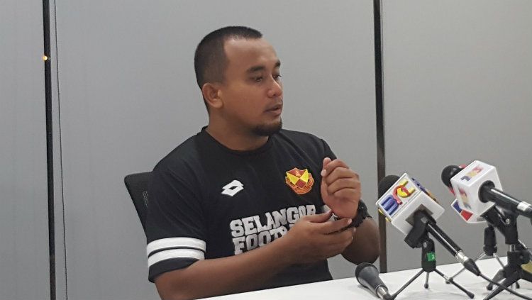 Pelatih Selangor FA Muhammad Nazliazmi Nasir. Copyright: © bharian.com.my