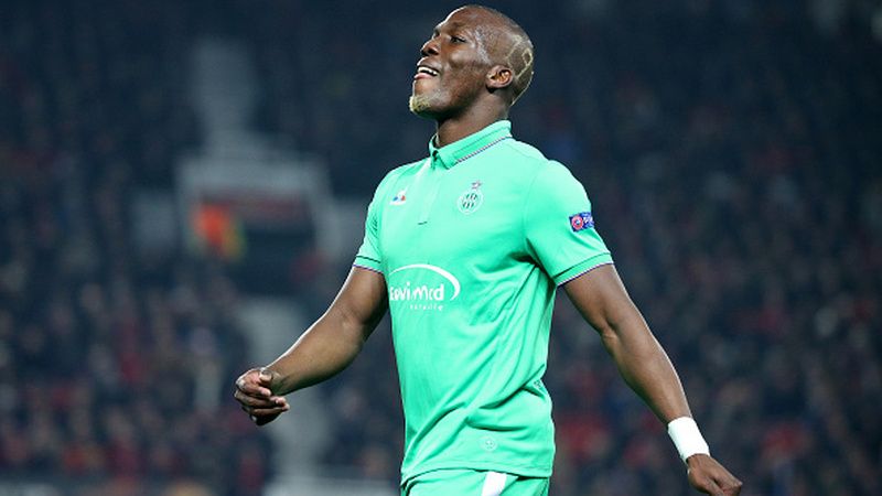 Florentin Pogba saat masih membela Saint-Etienne. Copyright: © INDOSPORT