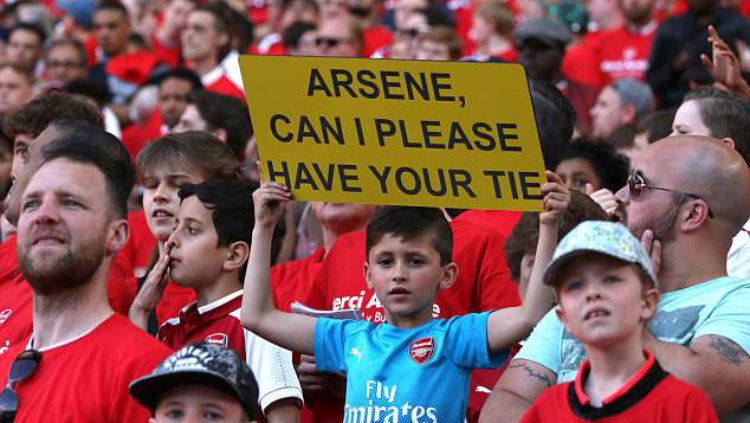 Fans Cilik Arsenal Copyright: © Dailymail
