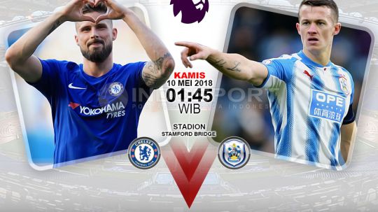 Prediksi Chelsea vs Huddersfield Copyright: © Gafis:Yanto/Indosport.com