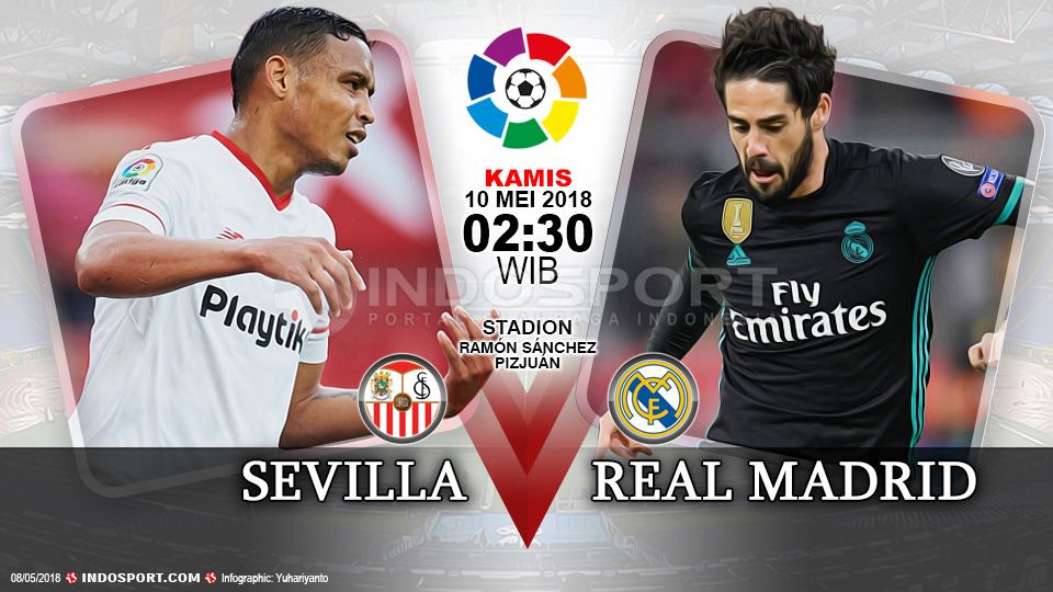 Prediksi Sevilla vs Real Madrid Copyright: © Gafis:Yanto/Indosport.com