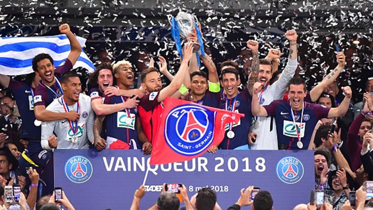 PSG juara Piala Prancis. Copyright: © INDOSPORT