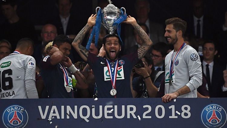 PSG juara Piala Prancis. Copyright: © INDOSPORT