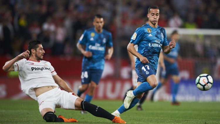 Sevilla vs Real Madrid. Copyright: © INDOSPORT