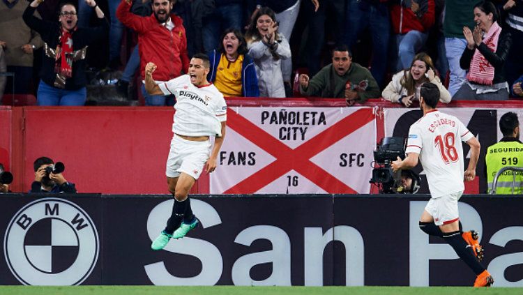 Sevilla vs Real Madrid. Copyright: © INDOSPORT