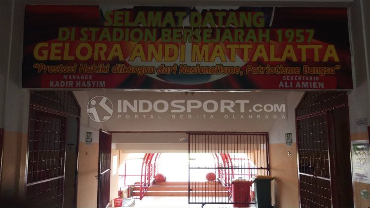 Pembenahan Pencahayaan Stadion Andi Mattalatta, Markas PSM Makassar Copyright: © INDOSPORT/Wira Wahyu Utama