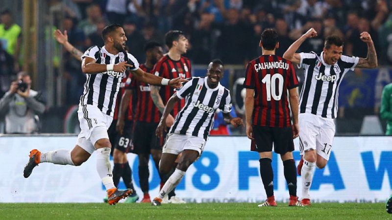 Juventus vs AC Milan. Copyright: © INDOSPORT