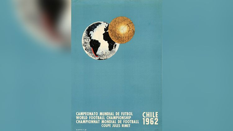 Logo Piala Dunia 1962. Copyright: © FIFA
