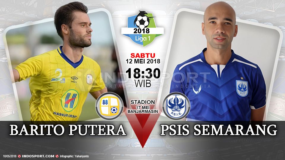 Prediksi Barito Putera vs PSIS Semarang Copyright: © Grafis:Yanto/Indosport.com