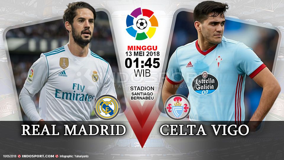 Prediksi Real Madrid vs Celta Vigo Copyright: © Grafis:Yanto/Indosport.com