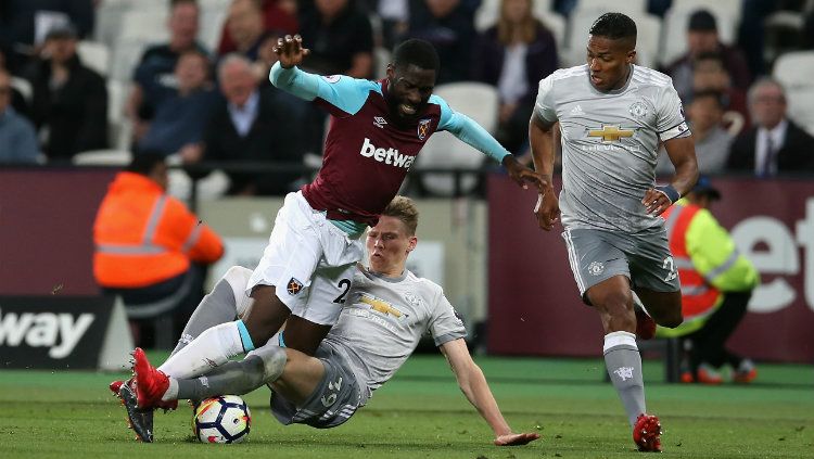 West Ham vs Man United. Copyright: © INDOSPORT