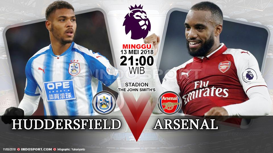 Prediksi Huddersfield vs Arsenal Copyright: © Grafis:Yanto/Indosport.com