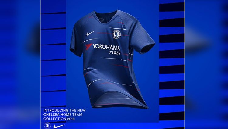 Jersey Chelsea 2018/19. Copyright: © Instagram Eden Hazard.