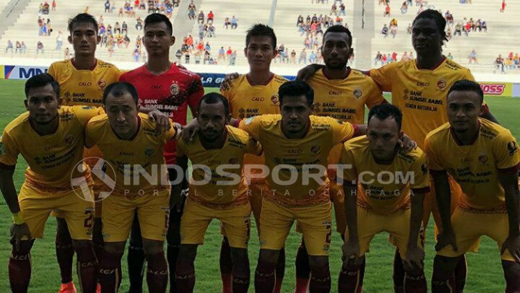 Sriwijaya FC. Copyright: © INDOSPORT/Muhammad Effendi