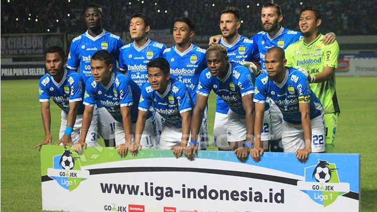 Skuat Persib Bandung. Copyright: © Arif Rahman/INDOSPORT