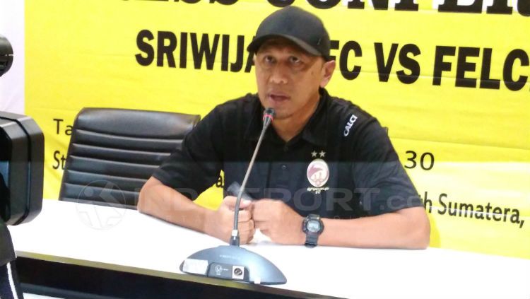 Pelatih Sriwijaya FC, Rahmad Darmawan. Copyright: © Muhammad Effendi/INDOSPORT