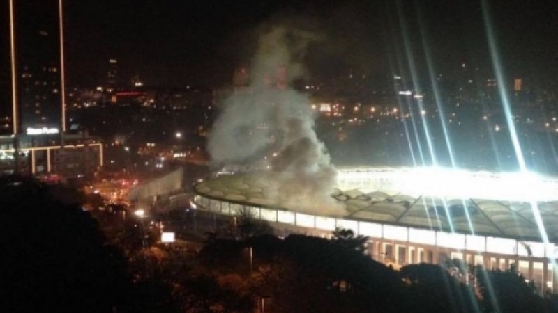 Vodafone Arena dibom pada tahun 2016. Copyright: © INDOSPORT
