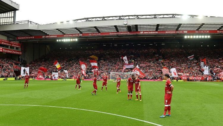 Para pemain Liverpool. Copyright: © INDOSPORT