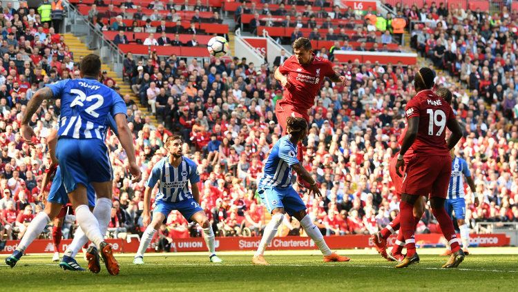 Liverpool vs Brighton & Hove Albion Copyright: © INDOSPORT