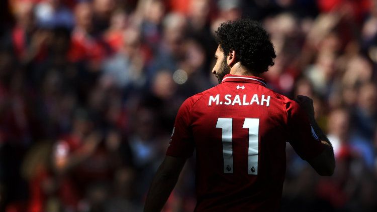 Mohamed Salah, bintang Liverpool. Copyright: © INDOSPORT