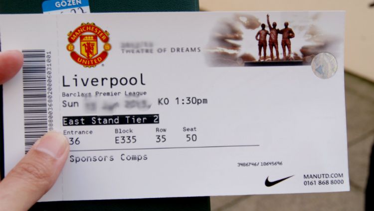 Ilustrasi Tiket Manchester United Copyright: © rinina.wordpress.com