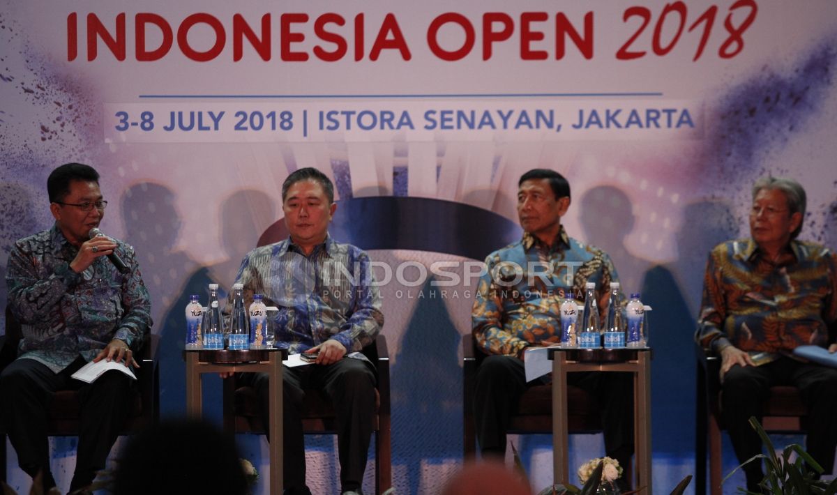 Jumpa Pers jelang Indonesia Open 2018. Copyright: © Herry Ibrahim/INDOSPORT.COM