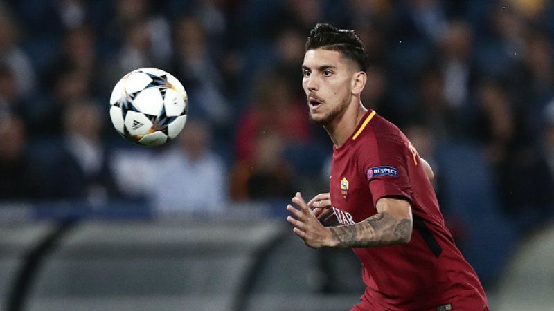 Lorenzo Pellegrini bakal diboyong Inter Milan jika AS Roma berhasil membajak Nicolo Barella. Copyright: © INDOSPORT