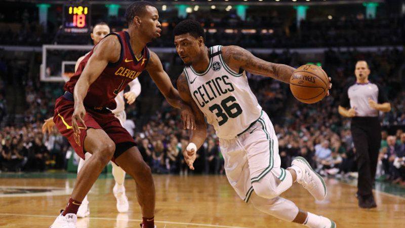 Cleveland Cavaliers vs Boston Celtics. Copyright: © INDOSPORT