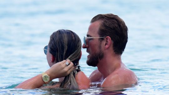 Harry Kane berlibur di Bahama Copyright: © Evening Standard