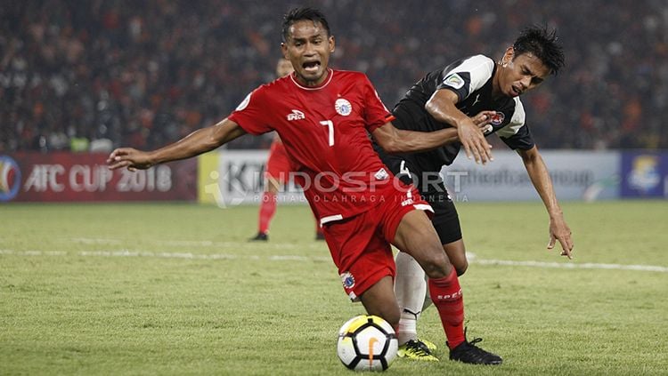 Persija Jakarta vs Home United. Copyright: © Herry Ibrahim/INDOSPORT