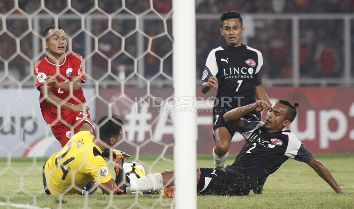 Persija Jakarta vs Home United. Copyright: © Herry Ibrahim/INDOSPORT