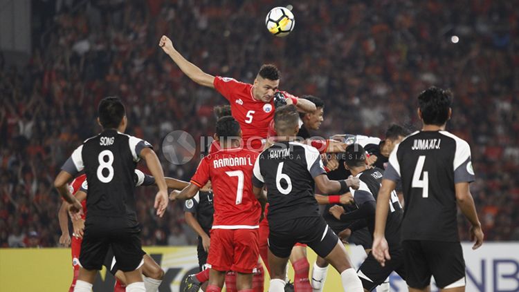 Persija Jakarta vs Home United di AFC Cup 2018. Copyright: © Herry Ibrahim/INDOSPORT