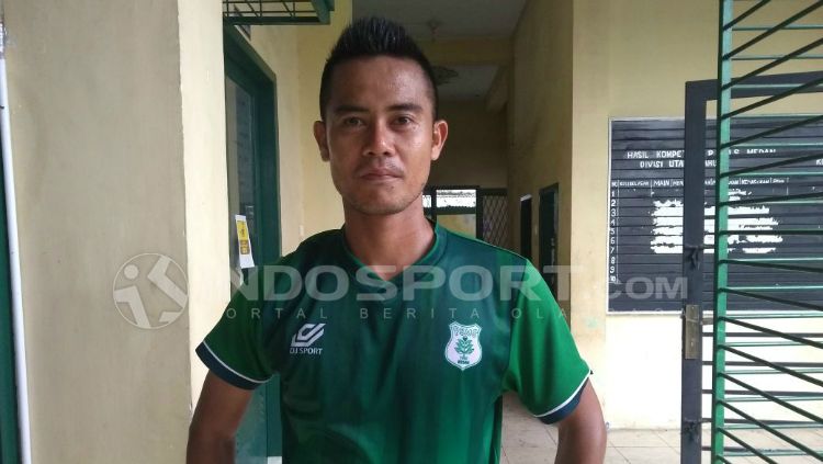 Pemain PSMS Medan, M. Robby. Copyright: © Kesuma Ramadhan/INDOSPORT