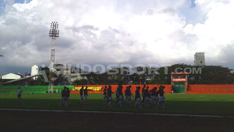 Latihan PSM Makassar. Copyright: © Wira Wahyu Utama/INDOSPORT