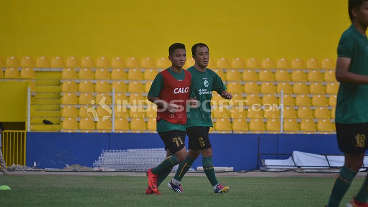 Pemain muda Sriwijaya FC, Syahrian Abimanyu. Copyright: © Muhammad Effendi/INDOSPORT