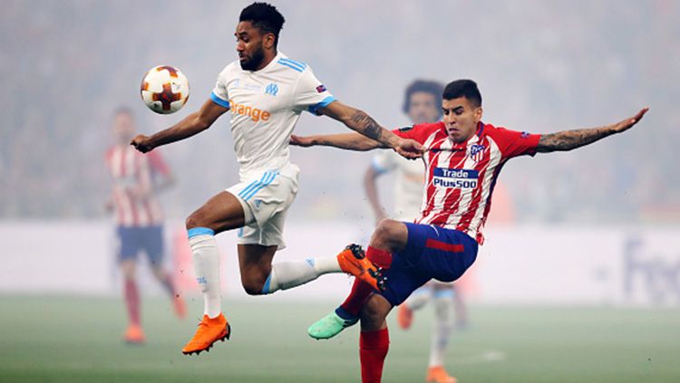 Marseille vs Atletico Madrid. Copyright: © INDOSPORT