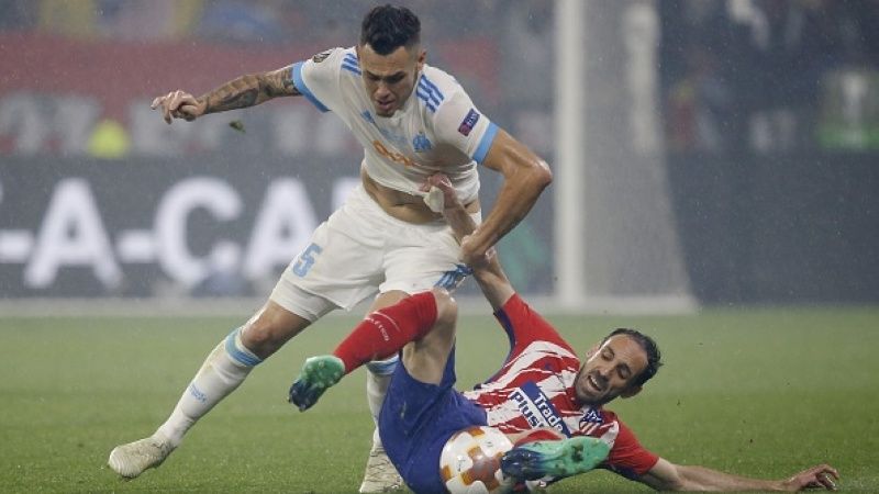 Marseille vs Atletico Madrid. Copyright: © INDOSPORT