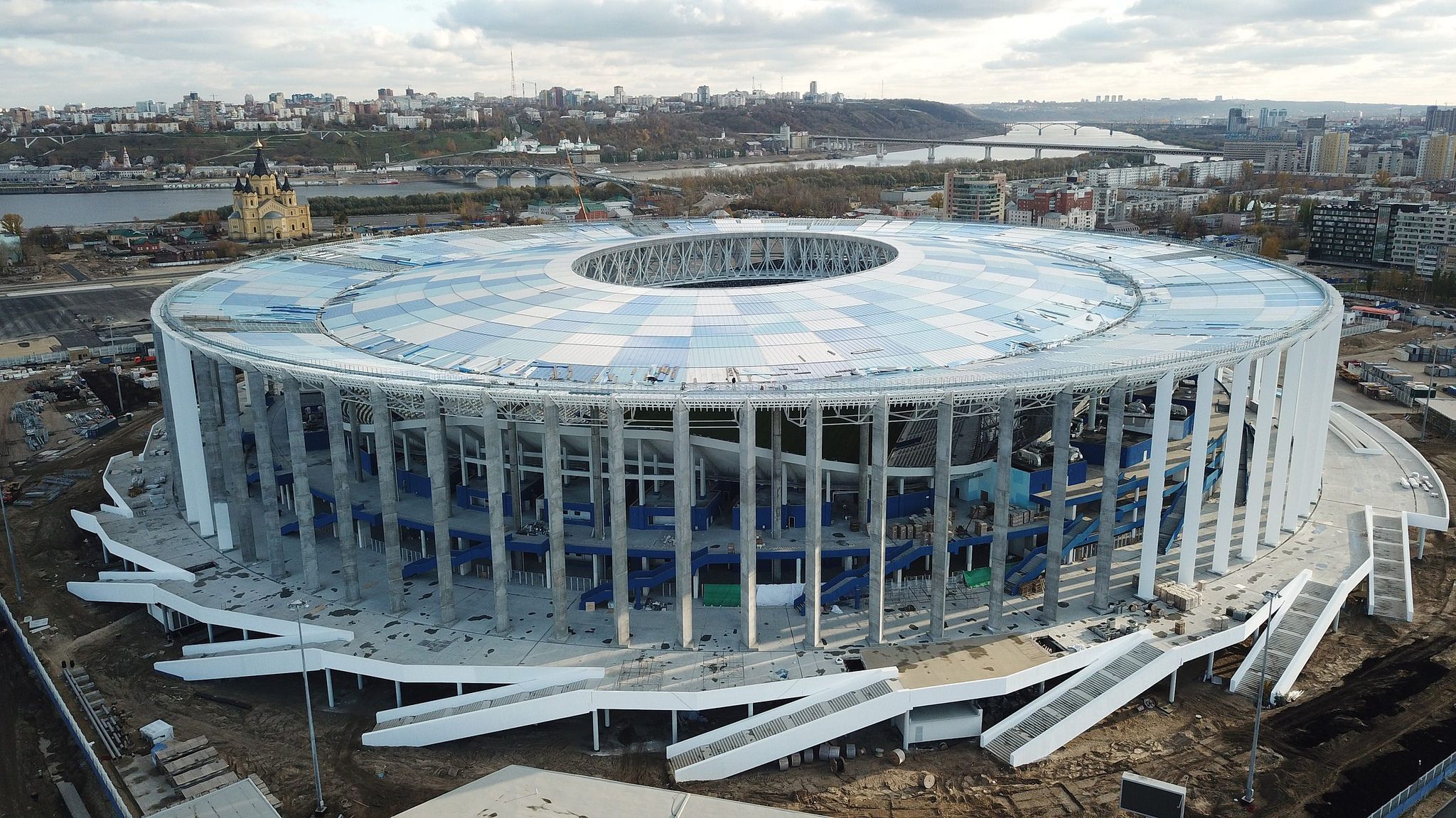 Nizhny Novgorod Stadium Copyright: © Skyscrapercity