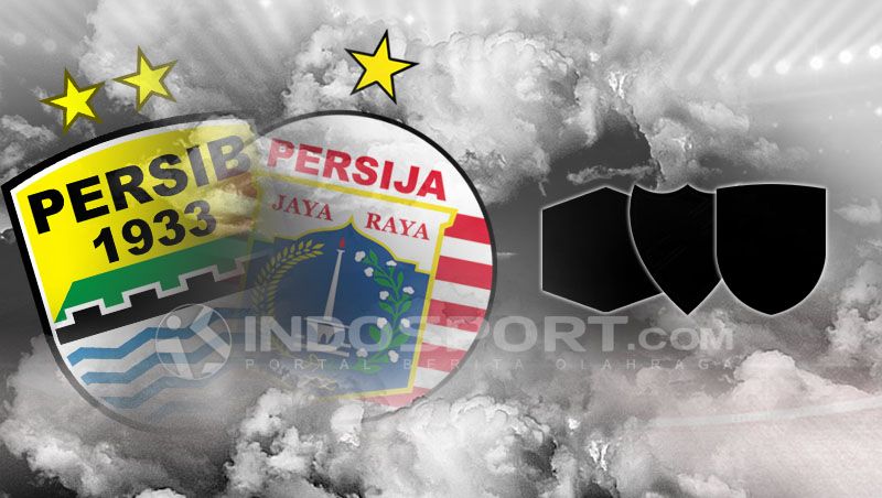 Persib Bandung dan Persija Jakarta. Copyright: © Indosport.com