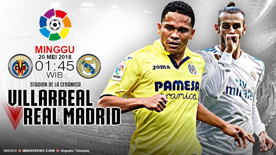 Prediksi Villarreal vs Real Madrid Copyright: © Indosport.com