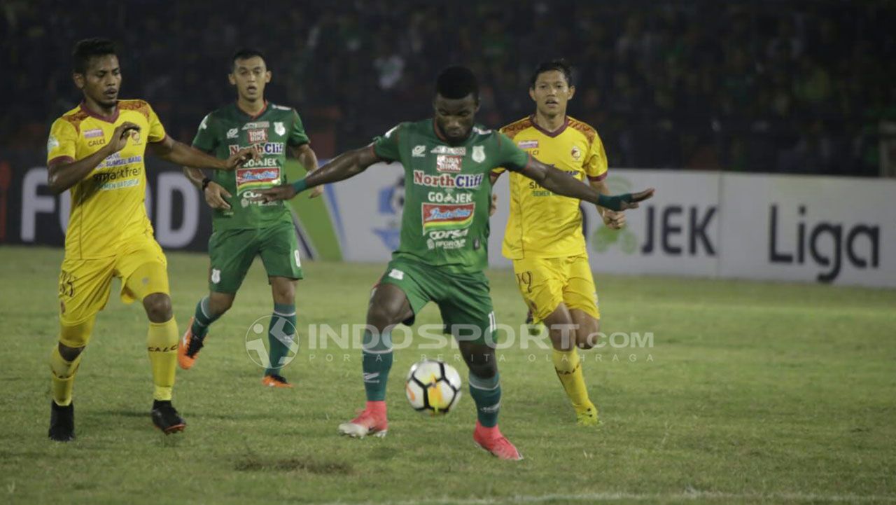 Sriwijaya FC vs PSMS Medan. Copyright: © Kesuma Ramadhan/Indosport.com