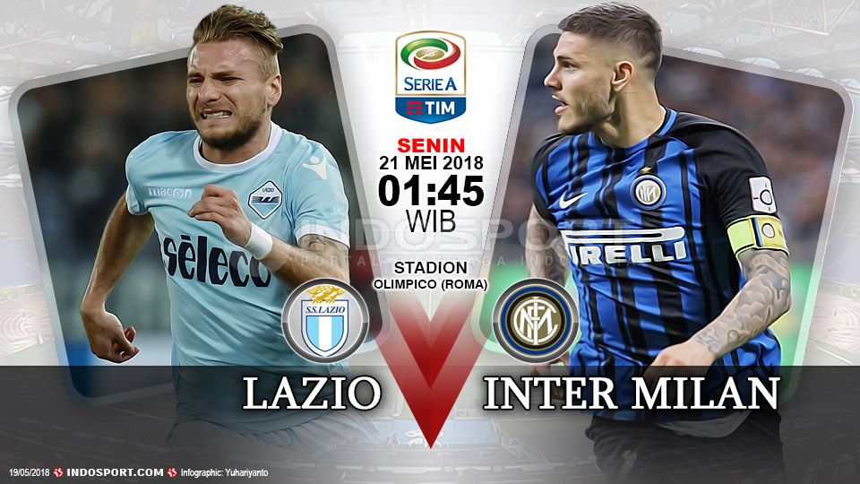 Prediksi Lazio vs Inter Milan Copyright: © Gafis:Yanto/Indosport.com