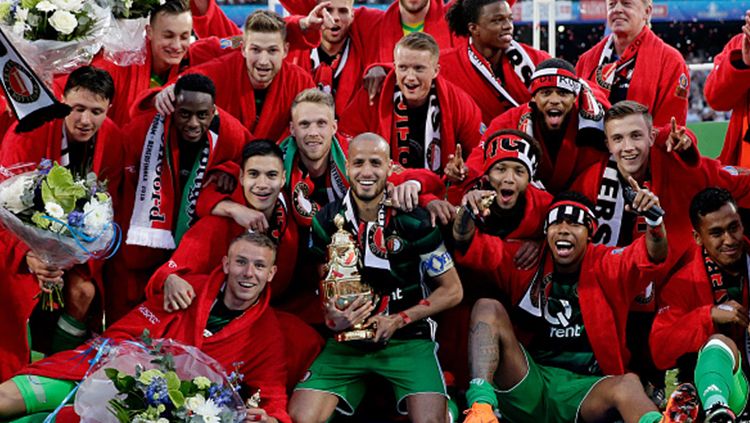 Feyenoord Rotterdam menjuarai Piala KNVB. Copyright: © INDOSPORT
