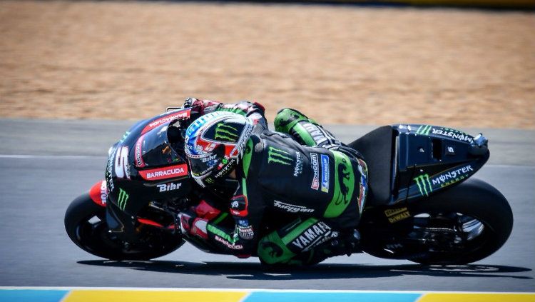 Johann Zarco saat masih membela Monster Yamaha Tech 3. Copyright: © INDOSPORT